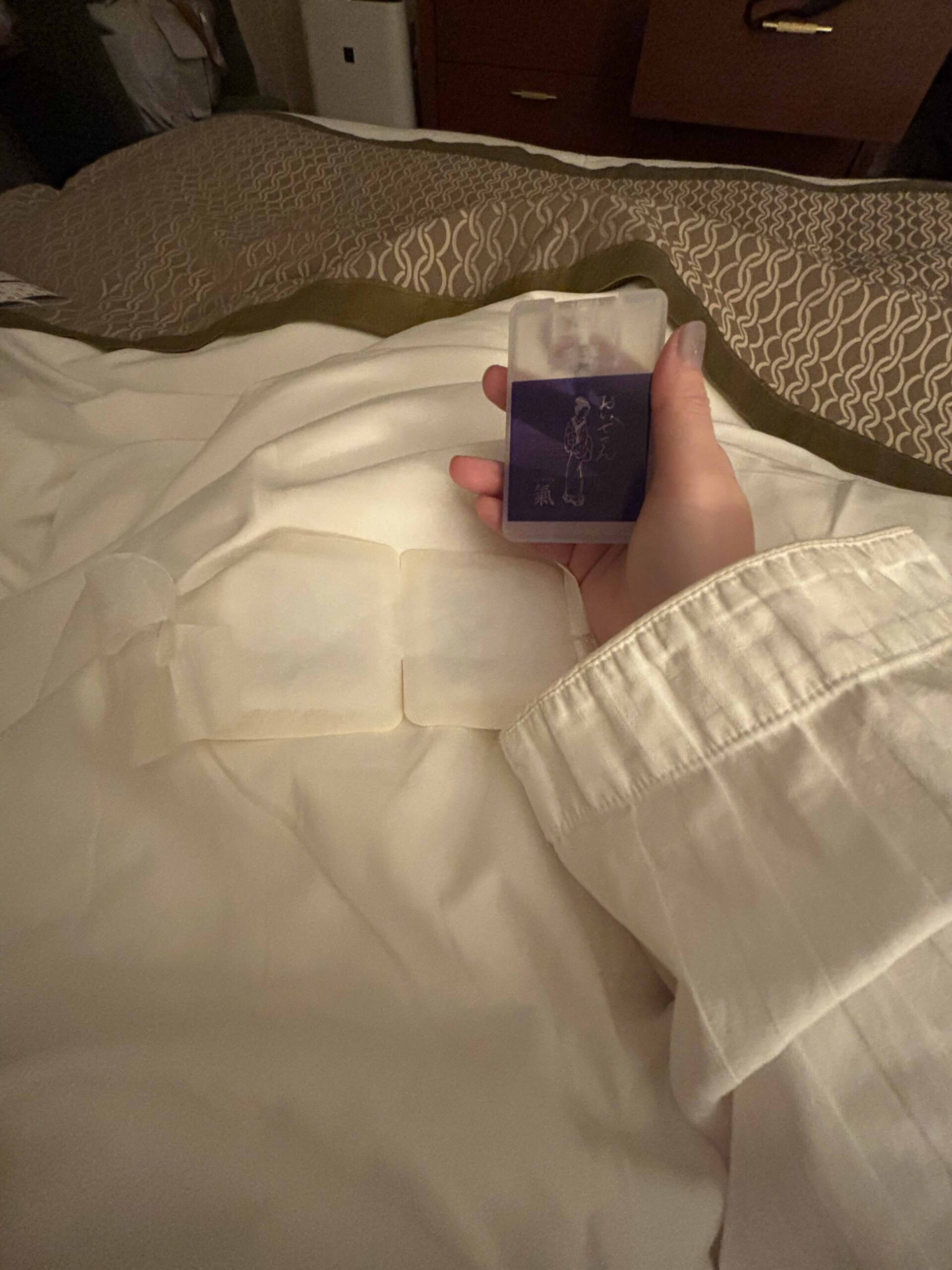 ホテルステイの夜に使うおいせさんスプレー(安心して眠るためのお守りアイテム